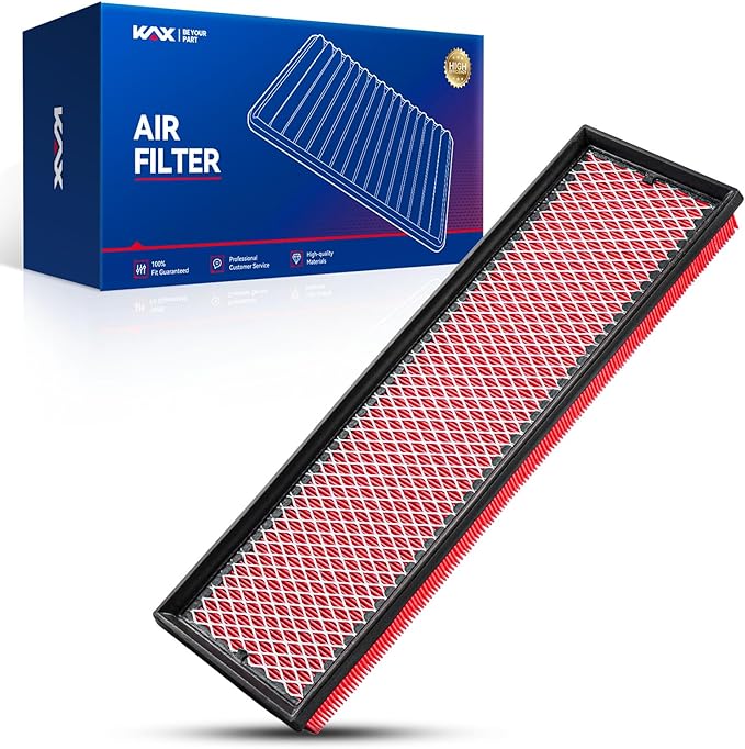 KAX Premium Engine Air Filter, CA10085 Replacement for Volkswagen Jetta 2005-2014, Passat 2012-2014, Beetle 2012-2014, Rabbit 2006-2009, Golf 2010-2014