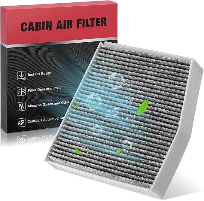 BDFHYK WP10130 Cabin Air Filter Compatible with Mercedes-Benz B250, B250e, CLA250, CLA35 AMG, CLA45 AMG, GLA250, GLA35 AMG, GLA45 AMG, GLB250, GLB35 AMG, Compatible with INFINITI QX30, All Engine