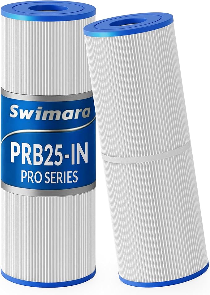 2-Pack PRB25-IN, C-4326, FC-2375 Replacement Spa Filter, Compatible with Jacuzzi J-200 & Pentair Hot Tub Filter, 25 Sq.Ft., Pro Series