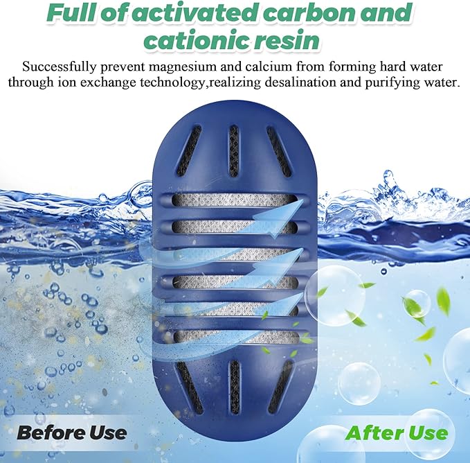 10Pack Demineralization Cartridge for HoMedics Ultrasonic Humidifier Demineralization Cartridge Filter UHE-HDC4, Eliminate White Mist|Prevent Hard Water Build-Up|Filter Mineral Deposits