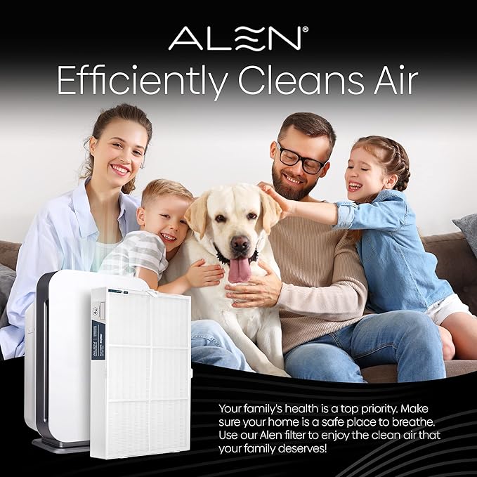 Alen Air Filter B7-Odor Replacement True HEPA Filter for BreatheSmart 75i Air Purifier - Captures Allergens & Mold + Pet Dander & Odors (1 Filter)