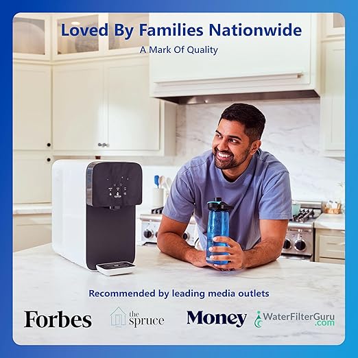 Express Water NSF Certified Reverse Osmosis Water Filter System, Chrome Faucet, Extra 4 Filters, Under Sink 5-Stage RO Drinking System – High Capacity 50 Gallons Per Day, Fast Flow, 3.2 Gallon Tank