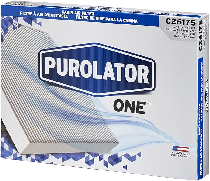 Purolator C26175 PurolatorONE Advanced Cabin Air Filter Compatible With Select Ford Vehicles (Pack of 3)