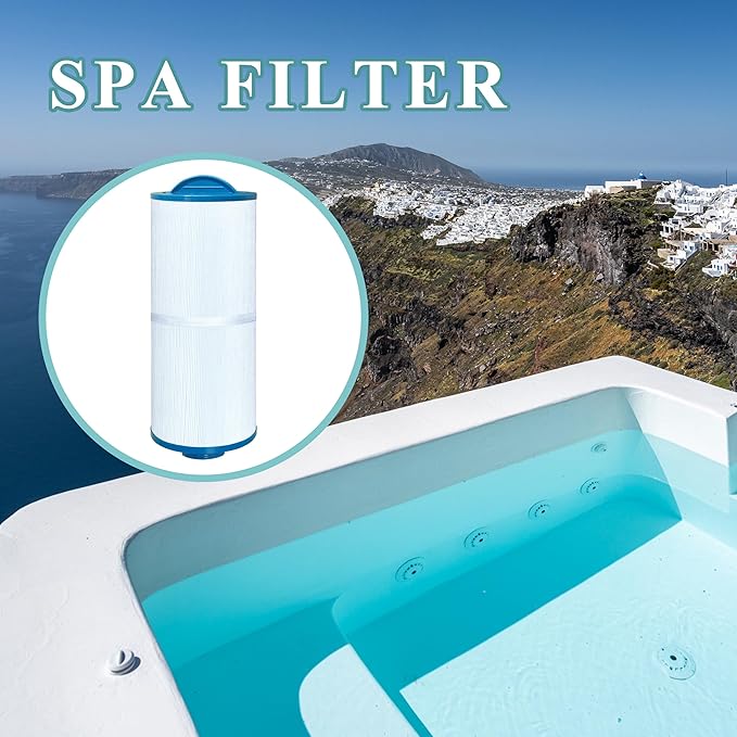 Spa Filter Compatible with 5CH-352, FC-0196, PPM35SC-F2M, Marquis Spa 20042, 20092, 370-0242, 370-0243, 35 sq. ft., 2 Pack
