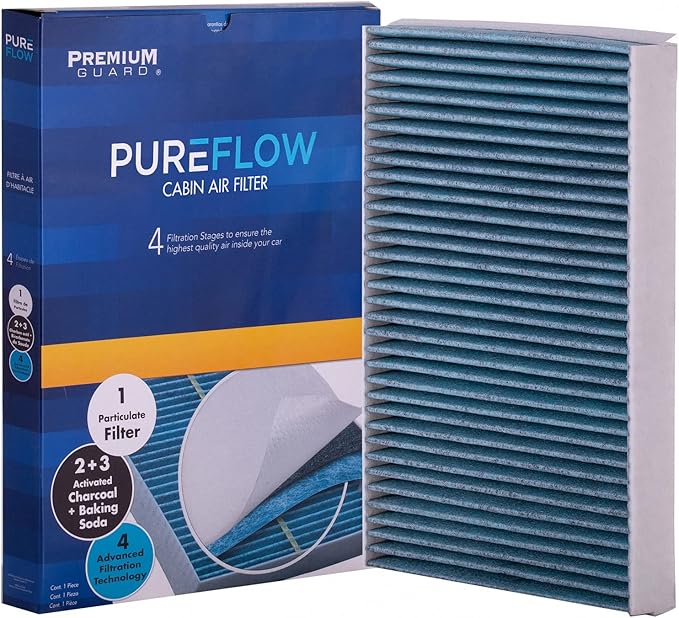PureFlow Cabin Air Filter PC5840X | Fits 2012-2019 Land Rover Range Rover Evoque, 2012-2016 Volvo S60, 2015-2019 Land Rover Discovery Sport, 2010-2016 Volvo XC60, 2008-2015 XC70