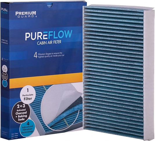 PureFlow Cabin Air Filter PC5840X | Fits 2012-2019 Land Rover Range Rover Evoque, 2012-2016 Volvo S60, 2015-2019 Land Rover Discovery Sport, 2010-2016 Volvo XC60, 2008-2015 XC70