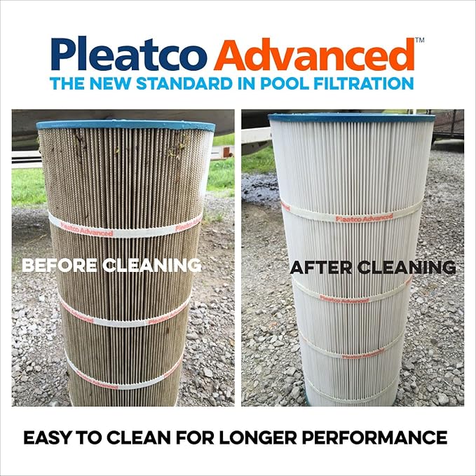 Pleatco Filtration PFAB100-EC Pool Filter Cartridge Replacement for Unicel: C-7699, Filbur: FC-1950, OEM Part Numbers: 17-2812, 17-4985, 32050204