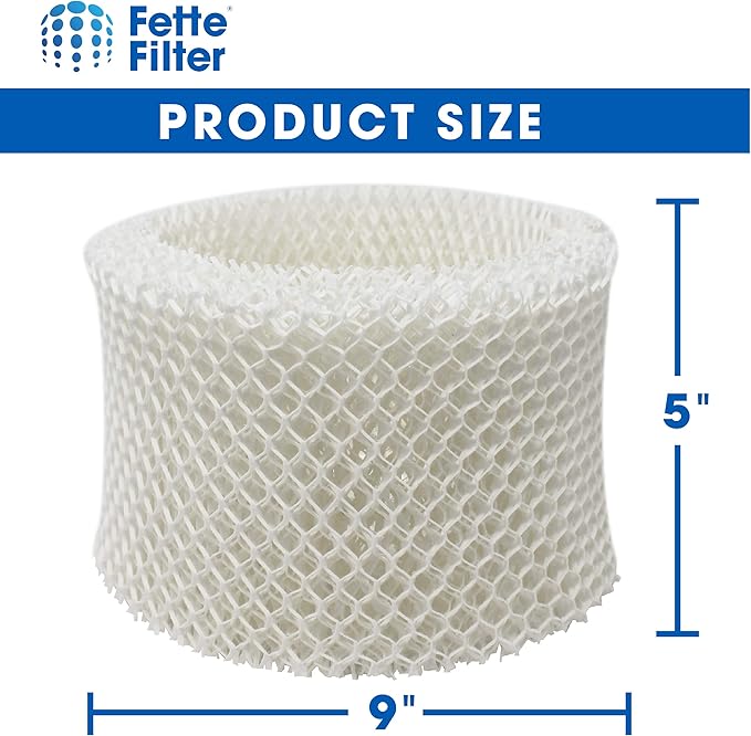 HAC-504 Premium Humidifier Wicking Filter Compatible with Honeywell HAC-504 HAC-504AW HAC504V1 Humidifier Replacement Filter A Replacement for Honeywell Filter HCM 350 & Cool Mist Humidifiers. (2QTY)