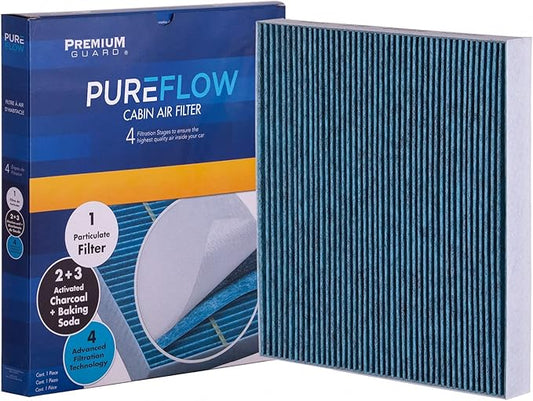 PG Cabin Air Filter PC99549X | Fits 2020-2025 Kia Telluride, 2019-2020 Hyundai Santa Fe, 2018-2023 Kia Stinger, 2019-2020 K900