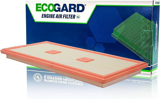 ECOGARD XA11074 Premium Engine Air Filter Fits 2012-2016 Mercedes-Benz E350, 2016-2019 GLE350, 2012-2015 ML350, 2013-2015 GLK350, 2013-2014 C300, 2012-2015 C350, 2012-2016 SLK350