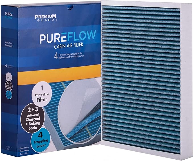 PureFlow Cabin Air Filter PC99264X | Fits 2018-2025 XC60, 2019-2025 S60, 2017-2025 S90, 2020-2025 V60 Cross Country, 2017-2025 V90 Cross Country