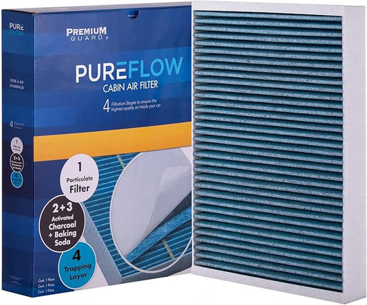 PureFlow Cabin Air Filter PC99264X | Fits 2018-2025 XC60, 2019-2025 S60, 2017-2025 S90, 2020-2025 V60 Cross Country, 2017-2025 V90 Cross Country