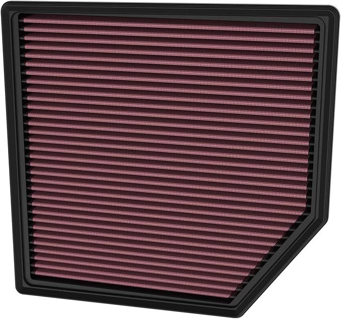 K&N High-Flow Original Lifetime Engine Air Filter: Increase Power: Premium, Washable: Compatible with 2023-2026 Chevrolet/GMC: Colorado, Canyon, 33-5143