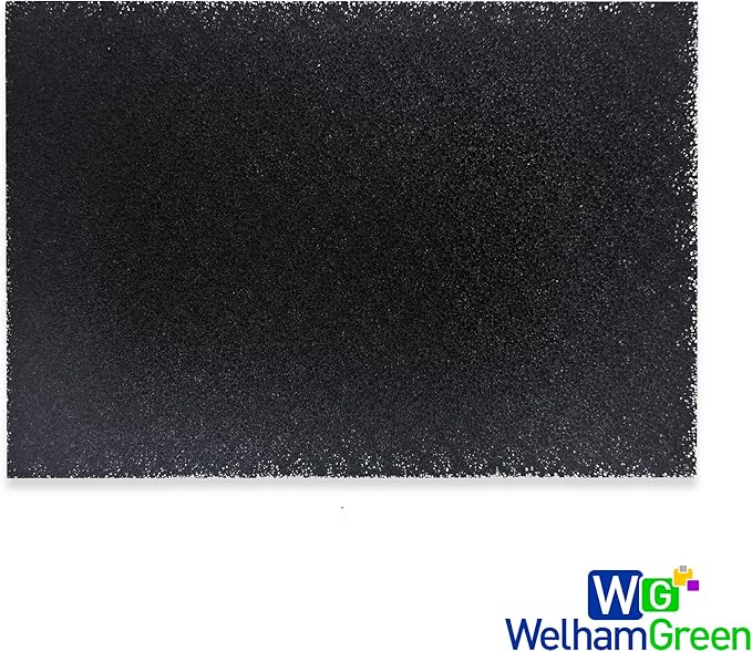 Activated Carbon Filter 4-Pack Compatible with Windmill Air Conditioner, 6.3” x 4.3” x 3/16” (Smaller Version) - Odor & Smoke Absorption