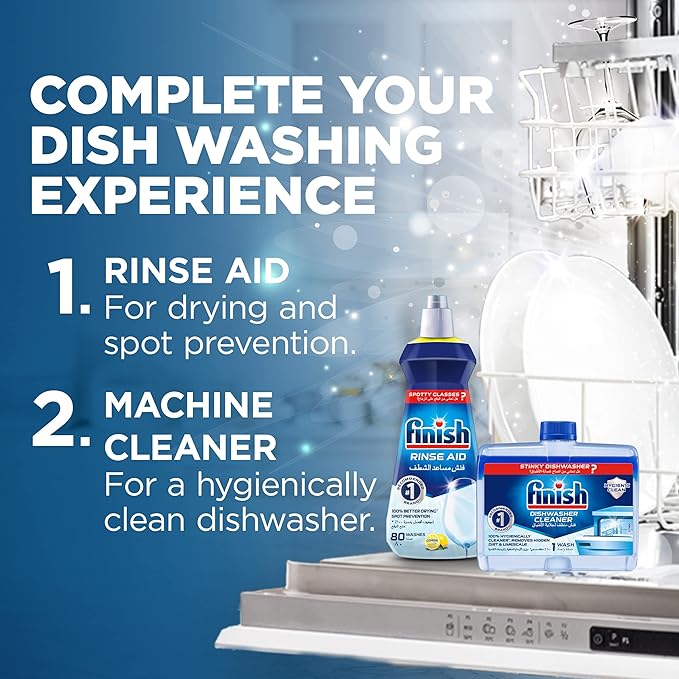 Finish Dishwasher Cleaner, 250 ml