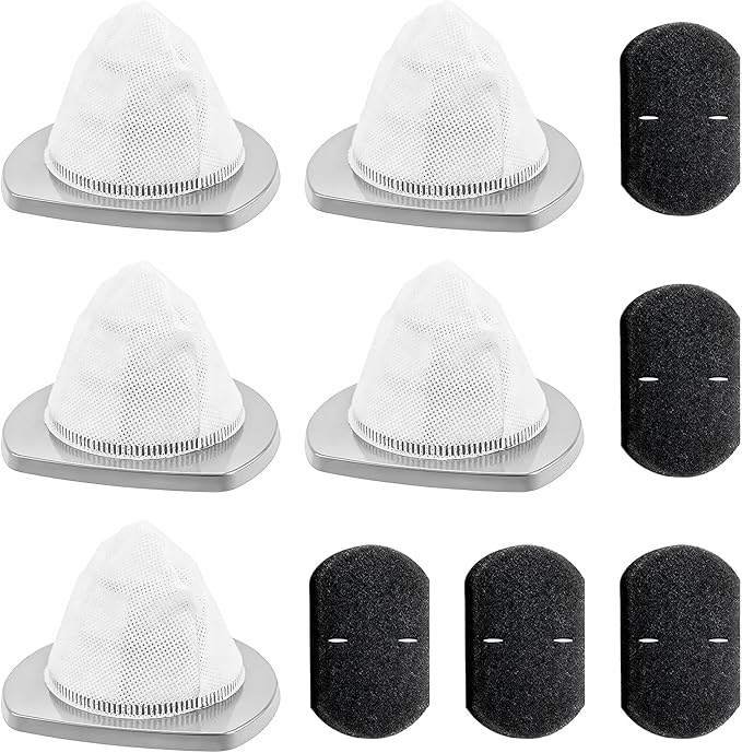 5 Pack 2033 Vacuum Replacement Filter Compatible with Bissell Featherweight Stick Lightweight Bagless Vacuum 20331 20333 20334 20336 20339 2033M, Replace No.1611508