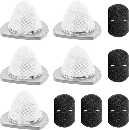 5 Pack 2033 Vacuum Replacement Filter Compatible with Bissell Featherweight Stick Lightweight Bagless Vacuum 20331 20333 20334 20336 20339 2033M, Replace No.1611508
