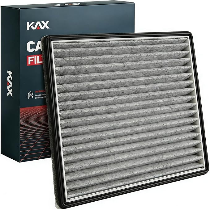 KAX HEPA Cabin Air Filter with Activated Carbon, CF10139 Replacement for Scion TC 2.4L 2005-2010, XA 1.5L 2004-2006, XB 1.5L 2004-2006, Toyota Echo 1.5L 2000-2005, RAV4 2.4L 2001-2005, Cabin Filter