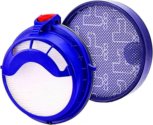 4 Pack Replacement Pre-Motor Filter & Post Motor HEPA Filter for Dyson DC25 Animal Ball Vacuum Cleaner Part # 919171-02 & 916188-06 (Set # 1)