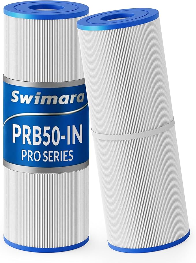 2-Pack PRB50-IN, C-4950, FC-2390 Replacement Hot Tub Filter, Compatible with Jacuzzi J-200 & Pentair Spa Filter, 50 Sq.Ft., Pro Series