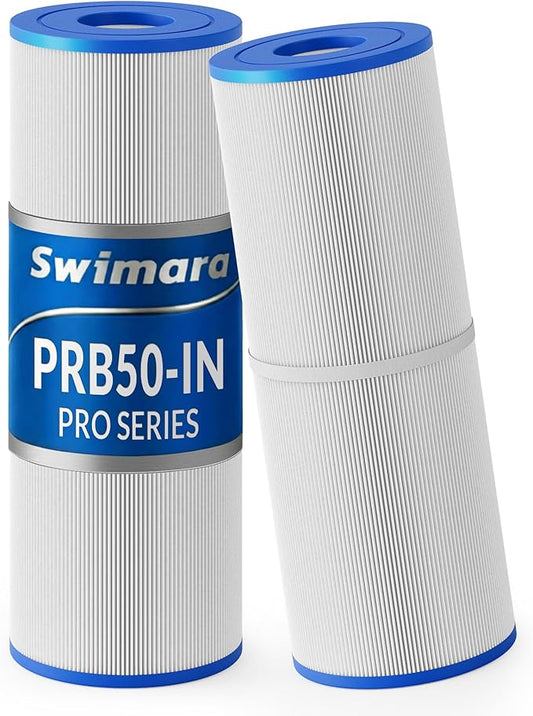 2-Pack PRB50-IN, C-4950, FC-2390 Replacement Hot Tub Filter, Compatible with Jacuzzi J-200 & Pentair Spa Filter, 50 Sq.Ft., Pro Series