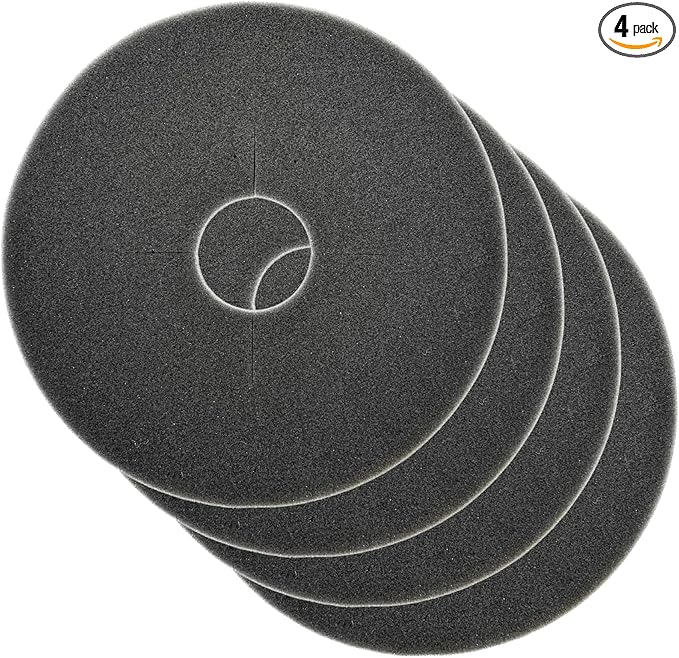 Good Pet Stuff Replacement Carbon Odor Control Filters for Hidden Litter Box Planter, Original Round Shape, Easy to Install, Odorless, Absorbs Smells, Sunlight Activated Charcoal Infused, 4 Pack