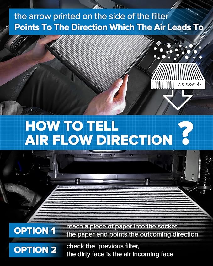 PHILTOP HEPA Cabin Air Filter w/Activated Carbon, Compatible with CF10285 Toyota RAV4, Camry, Corolla, Highlander, Prius, Sienna, 4Runner, Tundra, Yaris, Avalon, Prius V, Venza, Matrix, Prius C