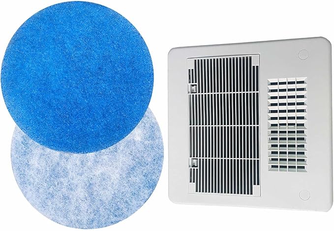 Ziliny 1 Pack RV AC Filters for Air Conditioner Vent 16 x 6 Inch RV Filters Replacement for Air Conditioner Vent Compatible with Merv 6 AC Filter(Rounded Rectangle)