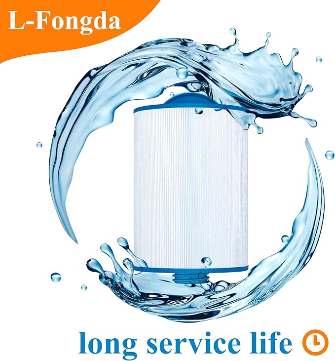 Spa Filter Compatible with 6CH-940, PWW50P3, 817-0050, 25252, 03FIL1400, FC-0359, 45 Sq.Ft, 2 Pack