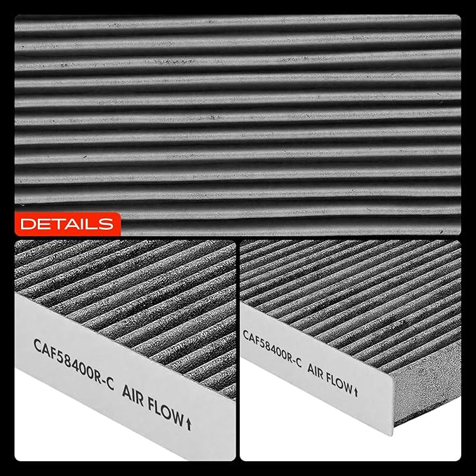 A-Premium Cabin Air Filter with Activated Carbon Compatible with Ford Ranger 2019 2020 2021 2022 2023 2.3L, Replace# KB3Z19N619A