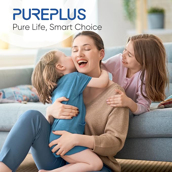 PUREPLUS 5 Micron 4.5"x10" Whole House Water Filter Combo, with Sediment and Activated Carbon Block Filter, Replacement for WGB21B, F2WGB21B, RFC-BBSA, HD-950, WFHD13001B, WFHDC8001, CB-BB-10, 1PACK