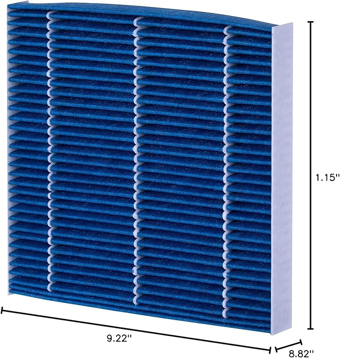 PureFlow HEPA Cabin Air Filter PC5519HX | Fits 2006-2025 Honda Ridgeline, 2019-2025 Passport, 2003-2017 Accord, 2007-2016 CR-V, 2006-2015 Civic, 2009-2022 Pilot, 2005-2017 Odyssey, 2014-2020 Acura MDX