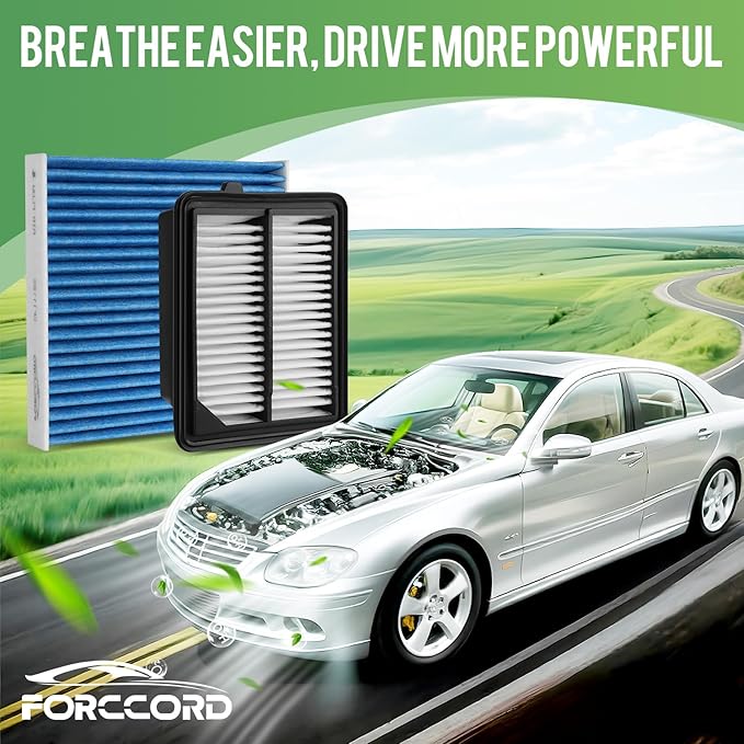 Cabin & Engine Air Filter Fit for Honda CRV CR-V 2020-2022 2.0L Hybrid Activated Carbon Cabin Filter Replace#CF11182 CA11399 Car Accessories