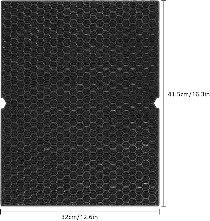 116130 Filter H Replacement Compatible with Winix 5500-2 Plasmawave Air Purifier and Winix AM80 Air Purifier - 2 HEPA and 2 Activated Carbon Filters Combo Pack
