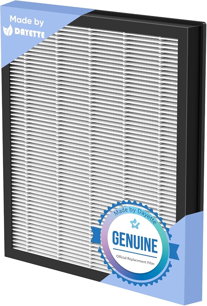 DAYETTE H14 Replacement Filter Compatible AP309/409 Air Purifiers, 4-in-1 H14 Grade True HEPA High-Efficiency Activated Carbon, Original Filter, 1 Pack