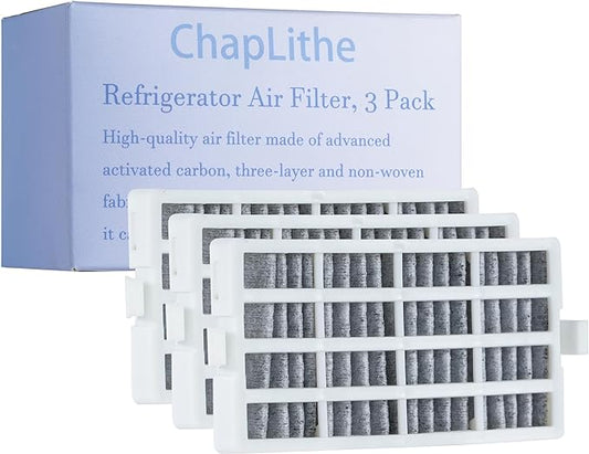 Fresh Flow Air Filter fit for Whirlpool Refrigerator model WRF560SEHZ00/01/02/03, WRF560SEYM00/01/02/04/05, WRF736SDAM00/10/11/12/13/14, WRF757SDHZ00/01/02/03/04, WRF767SDHZ00/01/02/03/04 (6pk)