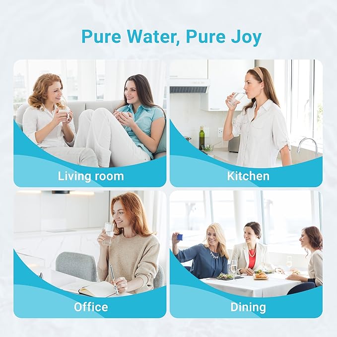 AQUA CREST PF45 Replacement for Brita® Stream Pitcher Water Filter, Brita® OB05 Filter Pitchers and Dispensers, Pour Through Filters, Upgraded 7-stage Filters, Reduces Chlorine, 2 Months, 3 Pack