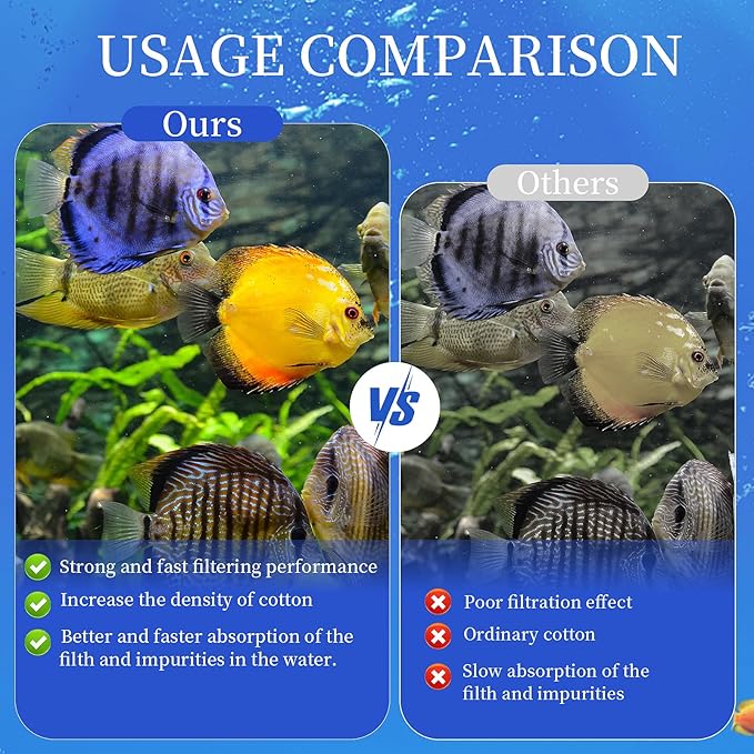 10 Pack Small Replacement Filters Cartridges withQuietFlow,Replacement Filter Cartridges with QuietFlow with More Activated Carbon,for Minibow Aquarium Filters Size 1/2.5/5 Gallon