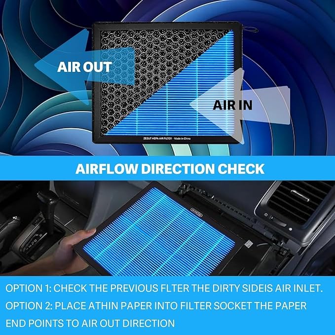 Cabin Air Filter, for Chrysler Town & Country, Dodge Grand Caravan, Nissan Armada/Titan, Infiniti G25/G35/M45/Q40/Q50/QX70 (CF10743)