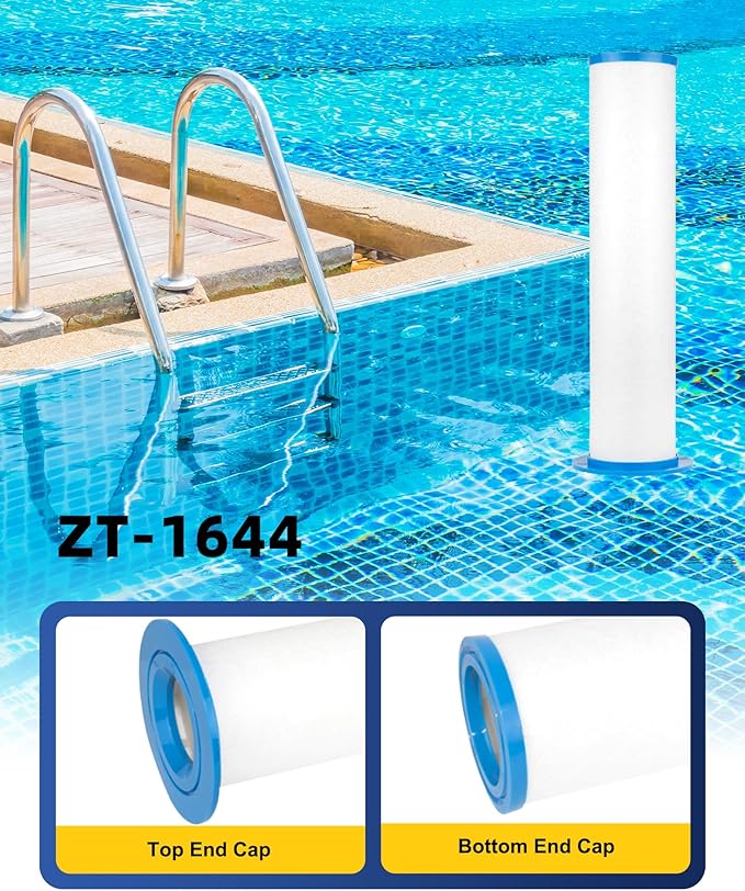 ZOTEE Spa Filter Replacement for Sundance Microclean Ultra Inner Filter 6473-164,Darlly 80803, Fit Outer Filter 6473-165, Series 880, Hot Springs Spa Filters, 80 Sq.Ft, 1 Pack