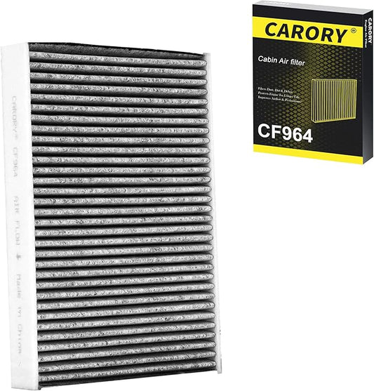 CARORY Cabin Air Filter w/Activated Carbon for Toyota Tundra (2022-2025), Tacoma (2024-2025), Sequoia (2023-2025), Lexus LX600(2024-2025), GX550(2024-2025) and More, OE# 87139-60030, CF12964