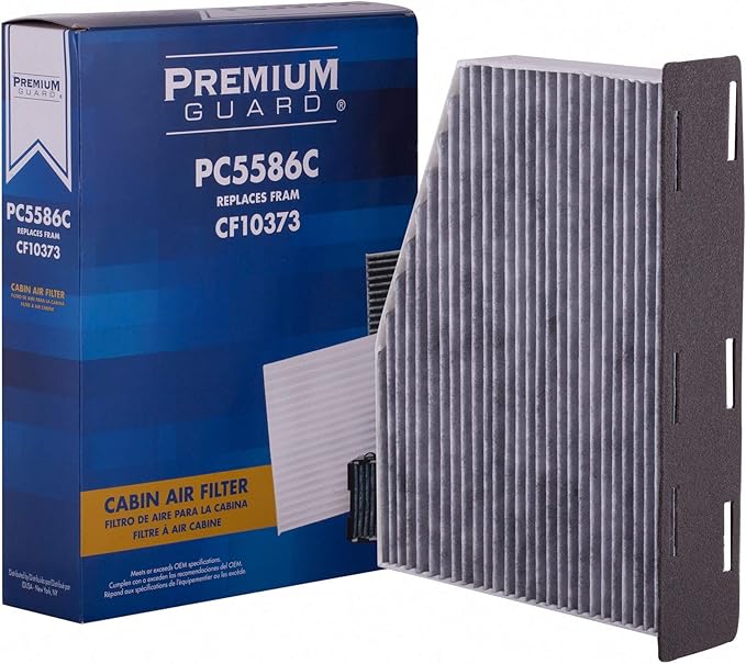 PG Cabin Air Filter PC5586C | Fits 2006-2018 Volkswagen Jetta, 2009-2017 Tiguan, 2006-2022 Passat, 2012-2015 Clasico, 2005-2010 Bora, 2006-2014 GTI, 2009-2017 CC, 2011-2019 Beetle