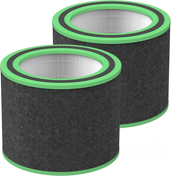 AC3000W Replacement Filter V FLT151 Compatible with AC3000W, AC3000B, AC3050, AP3151W, AC151 Airsafe Air Purifiers, 2 H13 HEPA + 4 Carbon Pre-Filter, FLT151VO for VOCs