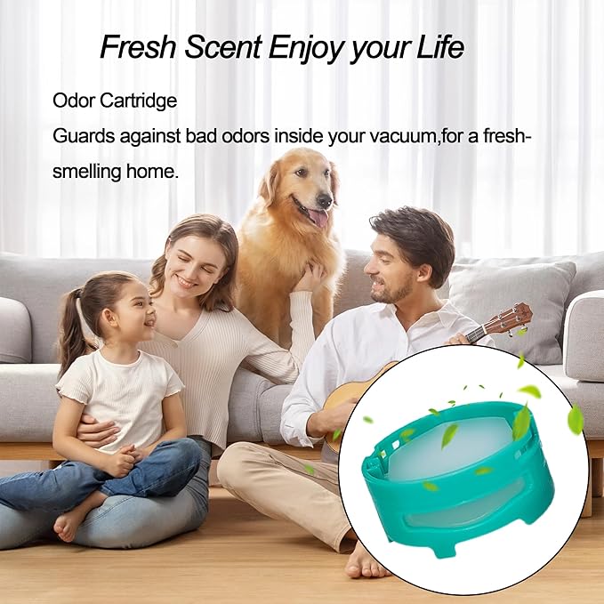 ZU102 Filter Fit for Shark ZU100 ZU102 Rotator Pet Upright Vacuum, 2 HEPA +6 Foam & Felt Filters +4 Odor Neutralizer Cartridge, Replacement Parts # 1238FT60 & 1239FT60 & 1541FC3000