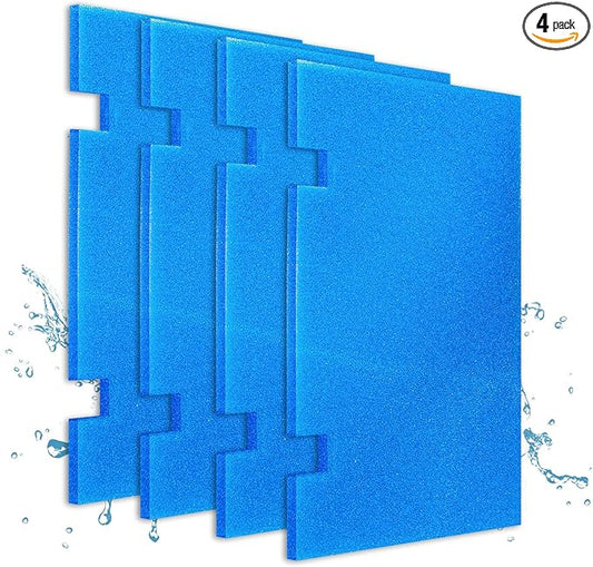 Tikfoam RV AC Filter Reusable, 14 X 7.5 RV Air Conditioner Filters, RV Air Filters 3313107.103,3105012.003, 4Pcs AC Filters Washable