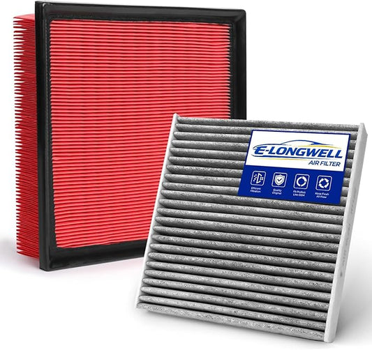 Cabin & Engine Air Filter Kit for 2016-2018 Rav4 2.5L(Hybrid/EV-GAS)
