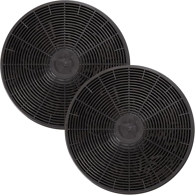 Broan-NuTone FILTERBWPTS Charcoal Filter for BWP, BWS and BWT Series Range Hoods, Carbon Air Filter, Charcoal Air Filter for Kitchen, Set of 2