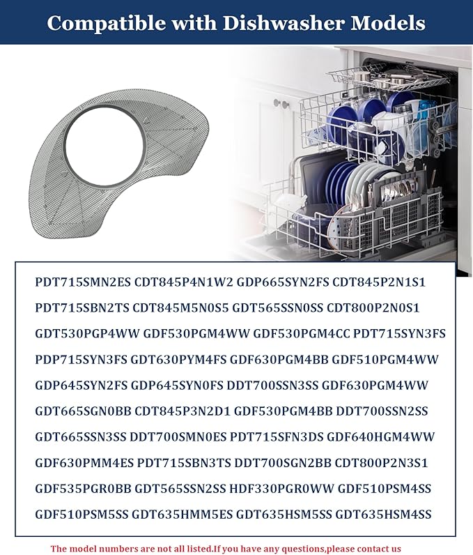 WD22X25465 Dishwasher Plastic Coarse Filter Fits For GE Hotpoint Dishwashers,Replaces 4962337,AP6976529,PS12741267,EAP12741267