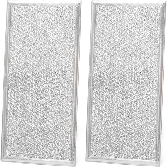2Pcs W10575379 W11190170 12-Laye Aluminum Mesh Downdraft Range Hood Grease Filter Compatible With Whirlp 5.5 x 11.63 x 0.09 Inches