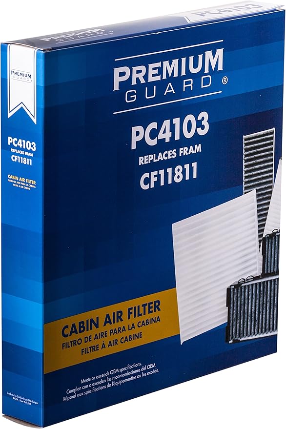 Premium Guard Cabin Air Filter PC4103| Fits 2014-20 Mazda CX-5, 2014-18 3, 2014-20 6, 2014-19 3 Sport